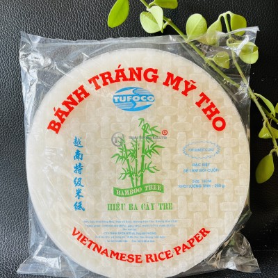 Bánh tráng hiệu Ba cây tre, size 22cm, 250gr